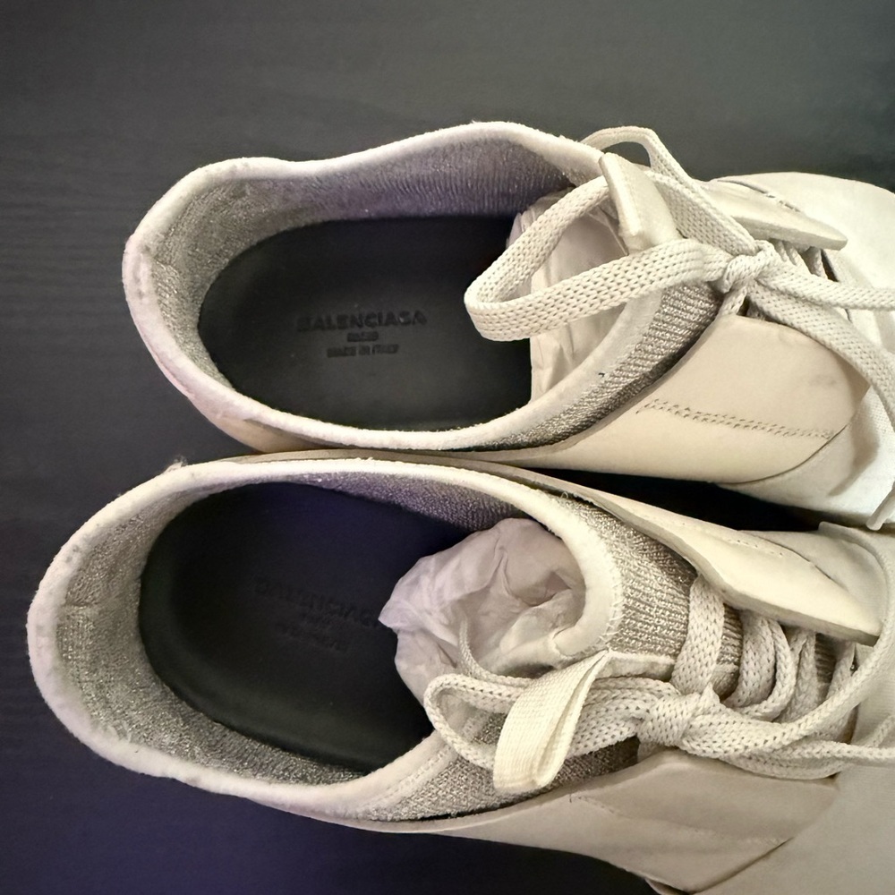 Balenciaga 2024 Race Runner Sport Sneakers Neoprene Mesh Sneakers 39 9 - Picture 10 of 10